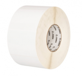 Zebra Rollo de Etiquetas 10008549, 101.6x152.4mm, 100 Etiquetas, Blanco 