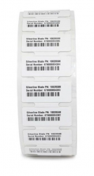 Zebra Rollo de Etiquetas Silverline Slim, 1.77″X 0.51, 800 Etiquetas, Blanco, 1 Pieza  