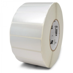 Zebra Rollo de Etiquetas Z-Xtreme 4000T, 76.2x25.4 mm, 1000 Etiquetas, Plata 