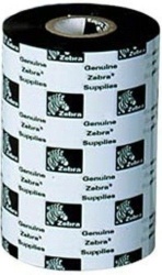 Cinta Zebra Ribbon 3200 Negro, 110mm x 74m, 12 PIEZAS 