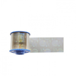 Zebra Cinta Valid Identity Holográfico sobre Color, Transferencia Térmica, 83 mm x 60 Metros, 1 Pieza 