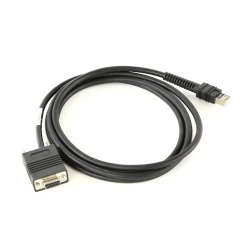 Zebra Cable RS232 -DB9, 2 Metros, para LI3608/LI3678 