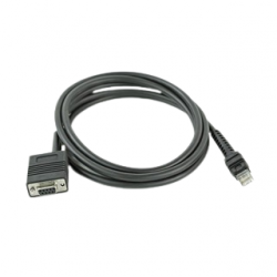 Zebra Cable RS-232 Macho - DB9 Hembra, 2 Metros  