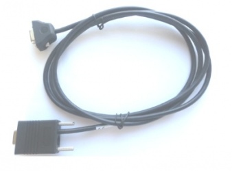 Zebra Cable RS232 Macho - DB9 Macho, 70cm, Negro 