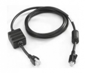 Zebra Cable para Fuente de Poder Macho - Macho, Negro 