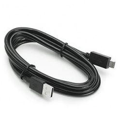 Zebra Cable USB A Macho - Micro USB A Macho, 90cm, Negro 