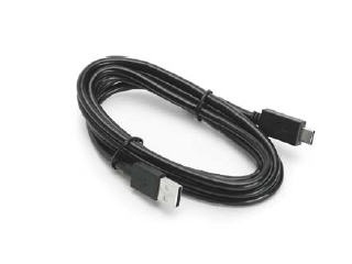 Zebra Cable USB A Macho - USB C Macho, Negro 