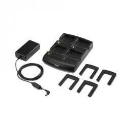 Zebra Kit Cargador de 4 Baterías para MC9000 - incluye Cable de Poder y Fuente de Poder 