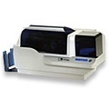 Zebra P330i Impresora y Codificadora de Credenciales, 300 x 300 DPI, Ethernet/USB, Blanco/Azul 