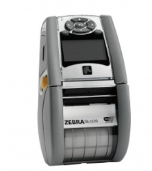 Zebra Impresora Móvil QLn220, Térmica Directa, Inalámbrico/Alámbrico, Bluetooth 2.1, Negro 