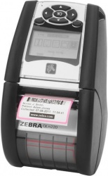 Zebra Impresora Móvil QLn220, Térmica Directa, Bluetooth 2.1, USB, Negro/Blanco 