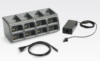 Zebra Cargador para 8 Baterías SAC5070-800CR, Negro, para RS507 