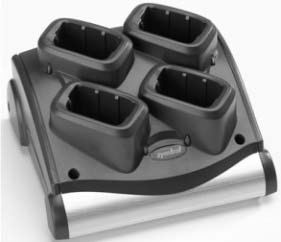 Zebra Kit Cargador de 4 Baterias para Zebra MC9100/ MC9200 - incluye Cable de Poder y Fuente de Poder 