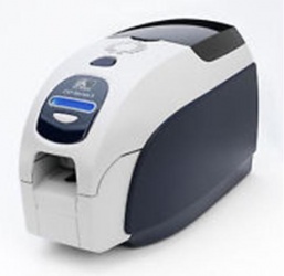 Zebra ZXP3, Impresora de Credenciales, 300 x 300 DPI, USB 2.0, Negro/Blanco 