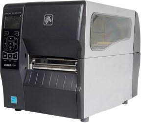 Zebra ZT230, Impresora de Etiquetas, Térmica Directa, 203 x 203DPI, Serial, USB, Negro/Gris — No Requiere Cinta de Impresión 