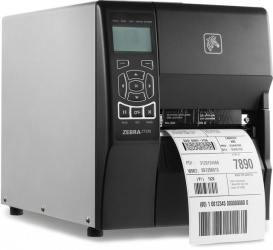 Zebra ZT230, Impresora de Etiquetas, Transferencia Térmica/Térmica Directa, 203 x 203DPI, Serial, Paralelo, USB, Negro 