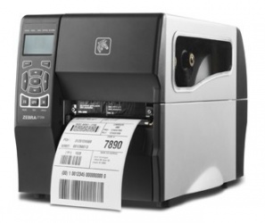 Zebra ZT230, Impresora de Etiquetas, Transferencia Térmica, 203 x 203 DPI, Serial, USB, WiFi, ZebraNet, Negro/Plata — Requiere Cinta de Impresión 