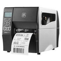 Zebra ZT230, Impresora de Etiquetas, Transferencia Térmica, 203 x 203 DPI, Serial, USB, Wi-Fi, Negro/Plata — Requiere Cinta de Impresión 