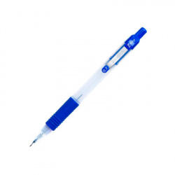 Zebra Lapicero Z-Grip Retráctil, Punto Fino, 0.7mm, Azul, 12 Piezas 