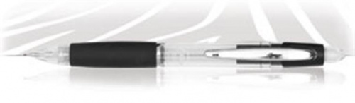 Zebra Lapicero Z-GRIP Max Retractil, 0.7mm, Negro 