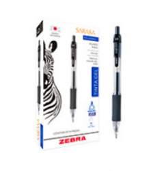 Zebra Papeleria Lapicero SARASA, 0.5 mm, 6 Piezas 