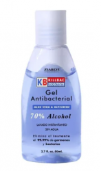 Ziarot Gel Antibacterial, 70% Alcohol, 80ml 