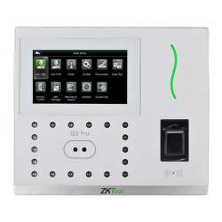 ZKTeco Control de Acceso y Asistencia Biométrico G3 Pro, 10.000 Usuarios, 20.000 Huellas, 20.000 Tarjetas, 12.000 Rostros, TCP/IP, USB 