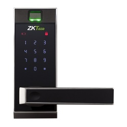 ZKTeco Cerradura Inteligente con Teclado Touch, hasta 100 Usuarios, Negro/Plata 