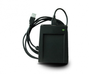 ZKTeco Lector de Tarjetas CR10MF, USB, Negro 