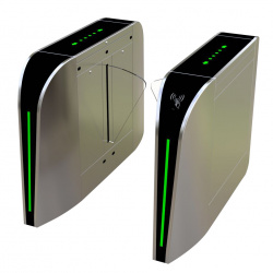 ZKTeco Torniquete Óptico Bidireccional FBL300, Acero inoxidable 