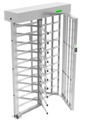 ZKTeco Torniquete de Altura Completa FHT3300, Acero Inoxidable 