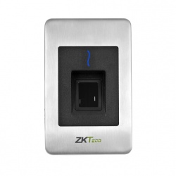 ZKTeco Lector de Huella Digital FR1500, SilkID, RS-485, Negro/Acero 