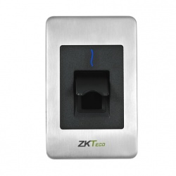 ZKTeco Lector de Huella Digital SilkID FR1500-WP-MF, RS-485, Acero Inoxidable, compatible con Tarjetas Mifare 
