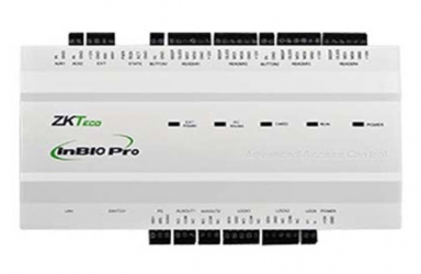 ZKTeco Panel Controlador de Acceso para 2 Puertas INBIO-260PRO, 20.000 Huellas, 60.000 Tarjetas, 100.000 Eventos 