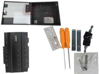 ZKTeco Panel de Controlador de Acceso para 2 Puertas INBIO260 Profesional, 20.000 Huellas, 30.000 Tarjetas, 100.000 Eventos 