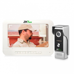 ZKTeco Kit Videoportero VDPO3-B3, Monitor 7