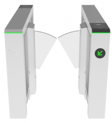 ZKTeco Torniquete de Barrera Giratoria Mars F1000, Acero Inoxidable 