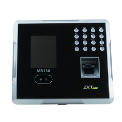 ZKTeco Control de Acceso y Asistencia Biométrico MB160 ID, 1500 Rostros, 2000 Huellas/Tarjetas, ADMS, USB 