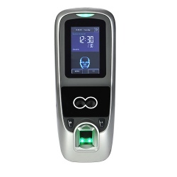 ZKTeco Control de Acceso y Asistencia Biométrico con Reconocimiento Facial MultiBio700, 10.000 Usuarios, USB, RS-485 
