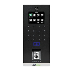 ZKTeco Control de Acceso y Asistencia Biométrico ProCapture-T, 10.000 Tarjetas, Wiegand 