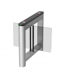 ZKTeco Base Central para Torniquete Serie Saturn, Acero Inoxidable 