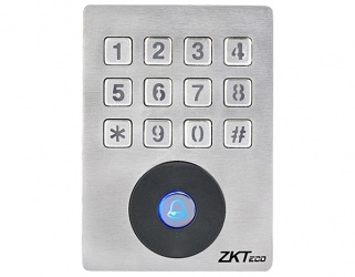 ZKTeco Lector de Tarjetas con Teclado SKW-H2, 1000 Usuarios, Plata 
