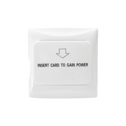 ZKTeco Interruptor Con Llave 1 Polo SWITCHPRO, 120V, 30A, Entrada 120V 