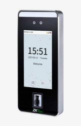 ZKTeco Control de Acceso y Asistencia Biométrico SpeedFace-V5L, 6.000 Usuarios, 6.000 Huellas, 6.000 Rostros, RS-485  