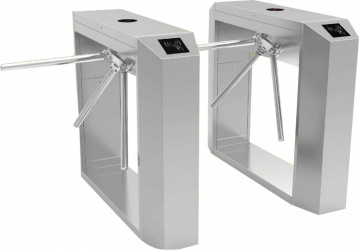 ZKTeco Torniquete TS200, Acero Inoxidable ― Cuenta con algunas abolladuras. 