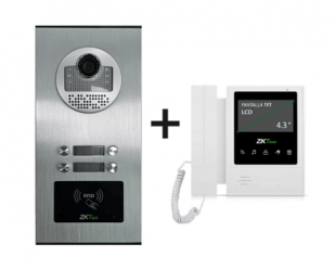 ZKTeco Videoportero/Interfon VE04A01, 4.3