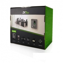 ZKTeco Kit Control de Acceso Biométrico X7, 500 Huellas/Tarjetas - incluye X7/Fuente de Poder/Botón de Puerta/Sensor de Puerta 