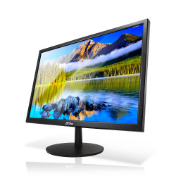 ZKTeco Monitor LED 21.5” ZD22-2K para Videovigilancia, HDMI/VGA/RCA, 1920 x 1080 Píxeles, Negro 