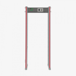 ZKTeco Arco Detector de Metal de Piso ZK-D1065, 6 Zonas, Contador de Personas, Pantalla LCD 3.5’’ 