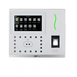 ZKTeco Control de Acceso y Asistencia Biométrico G3, 5000 Huellas/10.000 Tarjetas, Blanco 